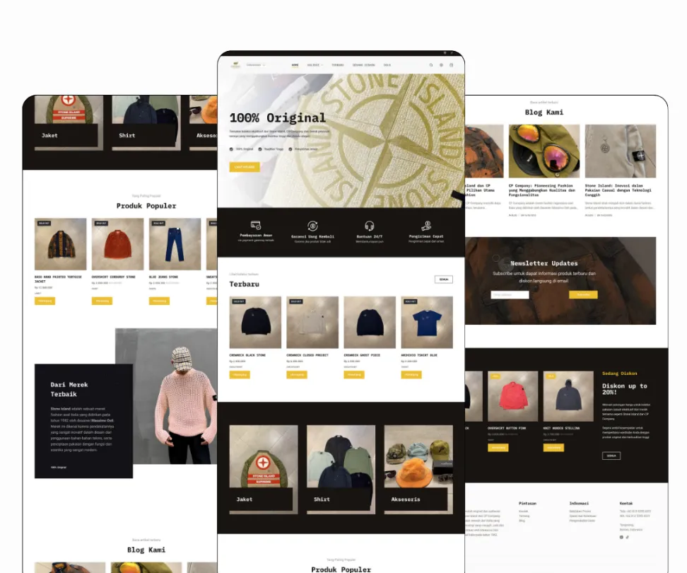 Toko Online Fashion Brand Lokal